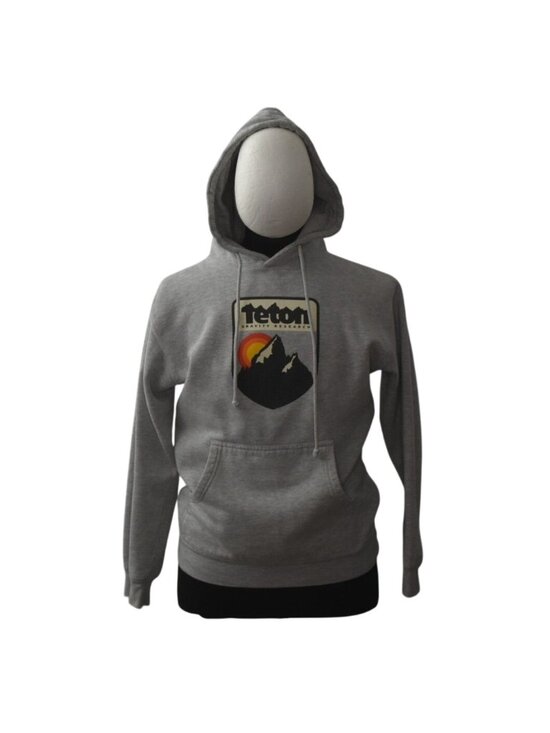 Independent Trading Company Other - Teton Gravity Research Hoodie Gray Logo Design Small